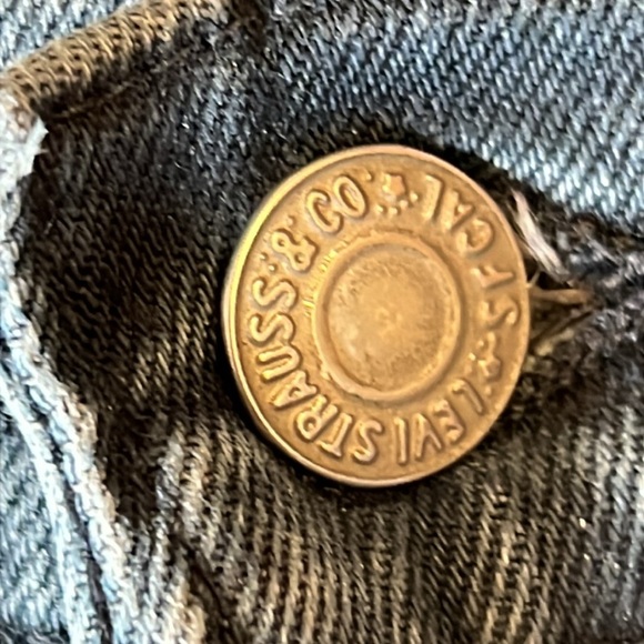 Levi’s 541 Jeans Premium Dark Wash Athletic Taper Big E Cotton Stretch 32x32 - Picture 7 of 14